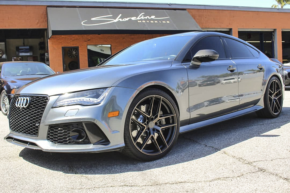  Audi RS7 with XO Wheels Cairo